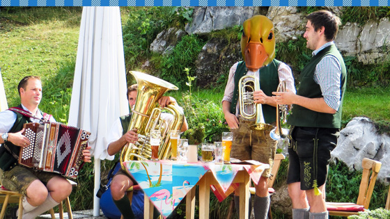 Ingo ohne Flamingo auf dem Oktoberfest 2019