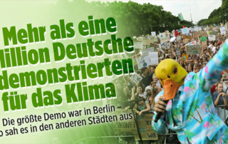 Klma Demo mit Ingo for Future