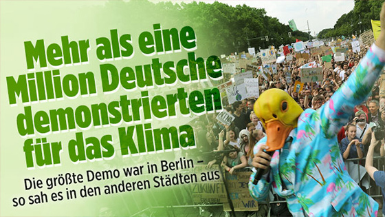 Klma Demo mit Ingo for Future