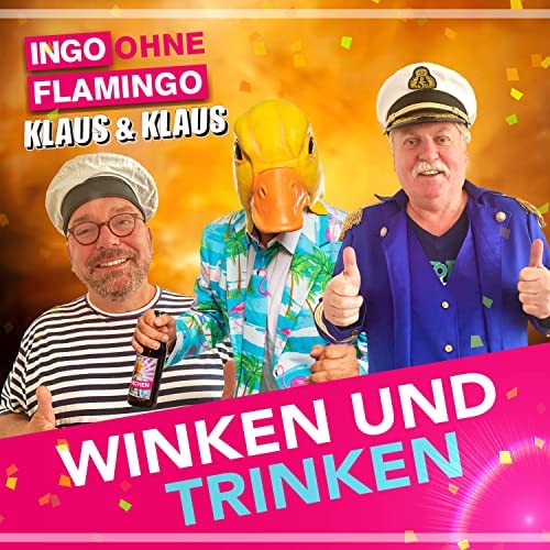 Ingo ohne Flamingo Winken und Trinken